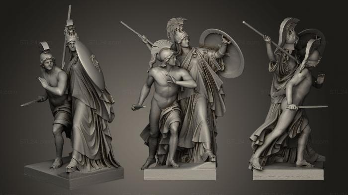 Statues antique and historical (Schlossbruecke18, STKA_0977) 3D models for cnc
